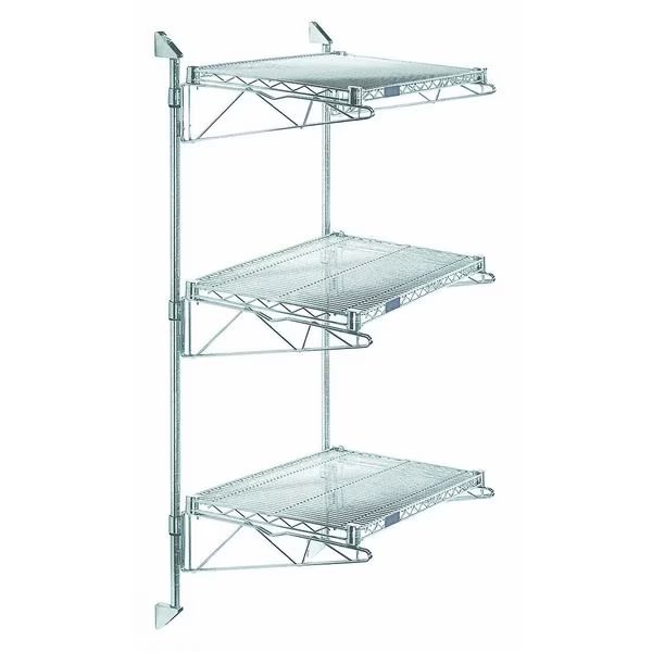 Stainless Steel Wire Wall Shelving, 14