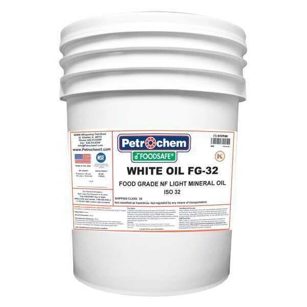 5 gal Pail, Hydraulic Oil, 32 ISO Viscosity, 10W SAE, Petrochem, Mfr#: WO FG-32-005