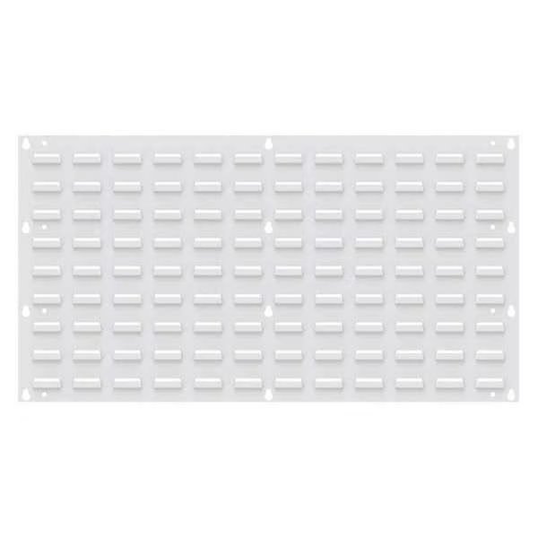 Steel Louvered Panel, 36 in W x 5/16 in D x 20 in H, White, Akro-Mils, Mfr#: 30636TEXWHT