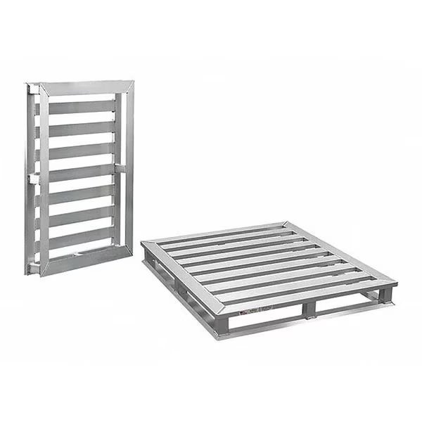 Aluminum Pallet, 48 in L, 48 in W, 5 1/4 in H, EnjoyTool Select, Mfr#: 50788