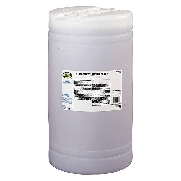 Ceramic Tile Cleaner, 20 gal., Drum, Zep, Mfr#: 127350