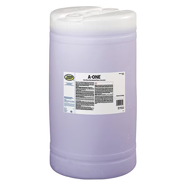 Floor Cleaner, Liquid, 20 gal., Drum, Zep, Mfr#: 126950