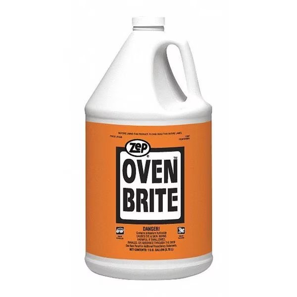 Oven Cleaner, Liquid, 1 gal., Bottle, PK4, Zep, Mfr#: 104824
