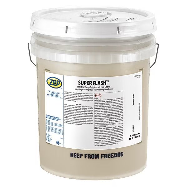 Floor Cleaner, Granules, 40 lb., Drum, Zep, Mfr#: 79433