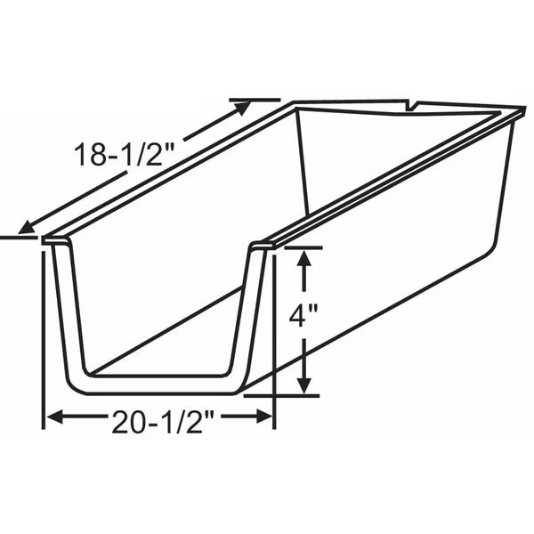Drawer Insert, 20-1/2
