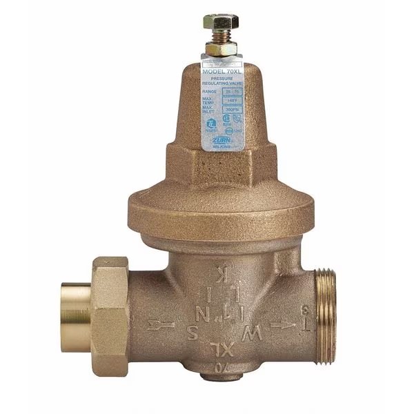 Valve, 1" Pipe Sz, Bronze, 5-7/8"L, Standard, Zurn, Mfr#: 1-70XLDUC