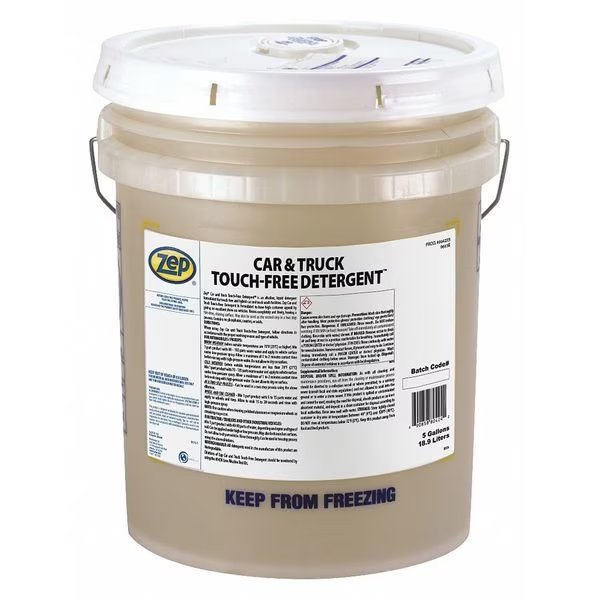 5 Gal. Car and Truck Washing Pail, Clear, Liquid, Zep, Mfr#: 804235