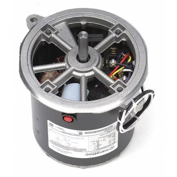 Oil Burner Motor, 1/4 HP, 3450 rpm, 115V, Marathon Motors, Mfr#: 048S34S2003