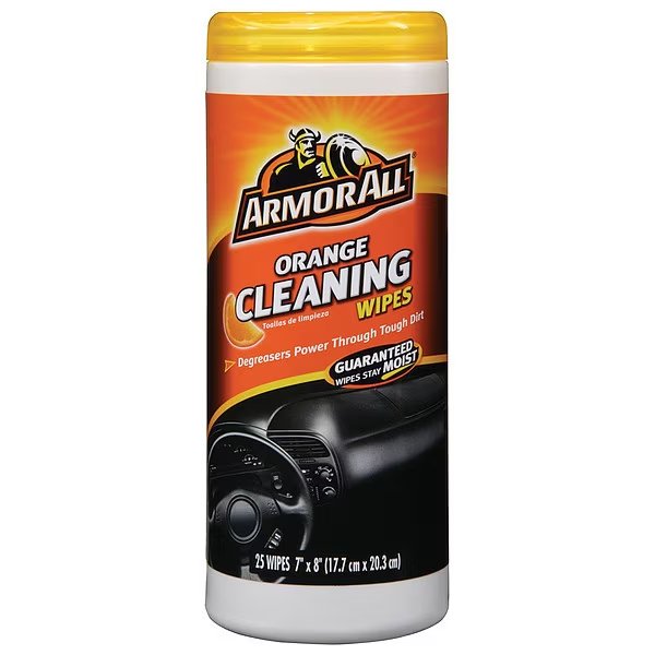Automotive Cleaner, Wipe On, 48 oz., White, Armor All, Mfr#: 10831