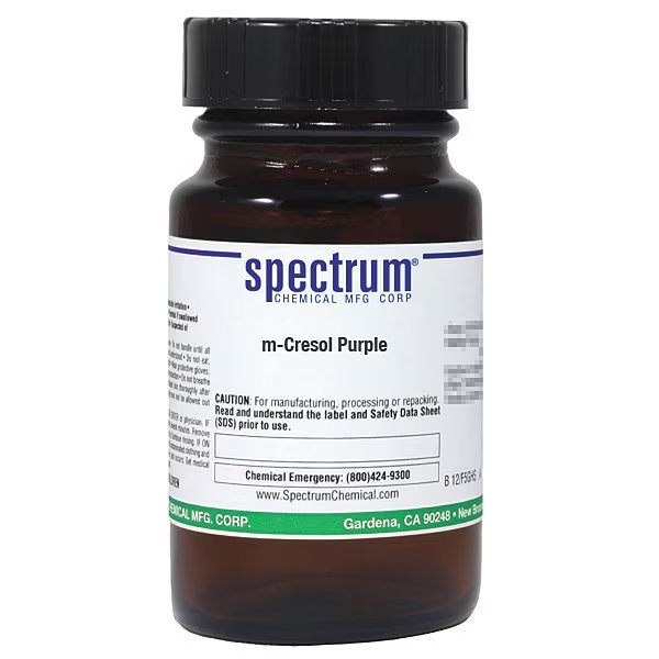 M-Cresol Purple, 10g, 2303-01-7 CAS, Spectrum, Mfr#: CR114-10GM