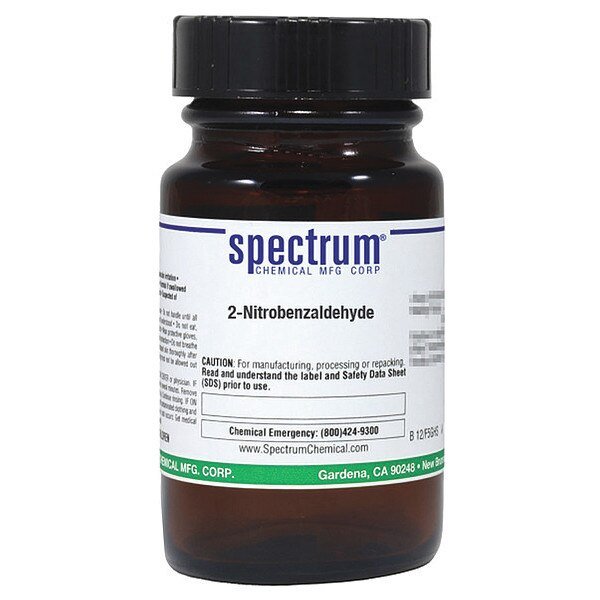 Nitrobenzaldehyde, 25g, CAS 552-89-6, Spectrum, Mfr#: N2155-25GM
