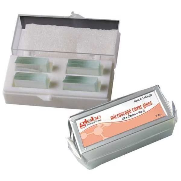 Microscope Cover Glass, 22x60mm, PK10, Globe Scientific, Mfr#: 1418-10