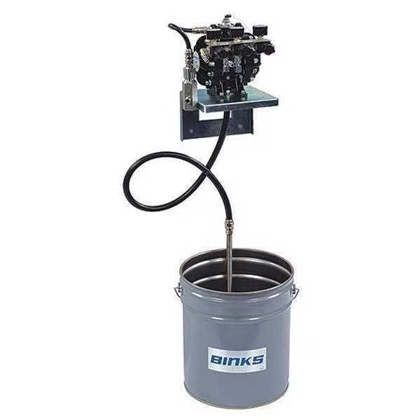 Diaphragm Pump, 16 in. L x 14 in. H, Binks, Mfr#: DX70R3-WF