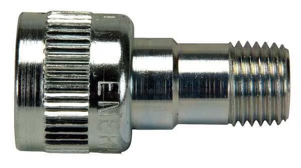 Hydraulic Quick Connect Hose Coupling, Steel Body, Sleeve Lock, 1/4"-18 Thread Size, AR Series, Enerpac, Mfr#: AR630