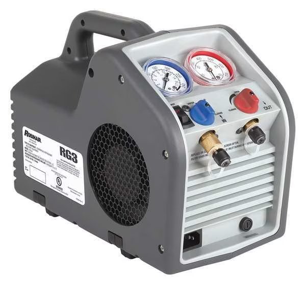 Refrigerant Recovery Machine, Robinair, Mfr#: RG3