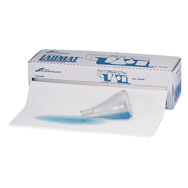 Labmat Bench Liner Sheets, White, Sp Scienceware, Mfr#: F24675-0020