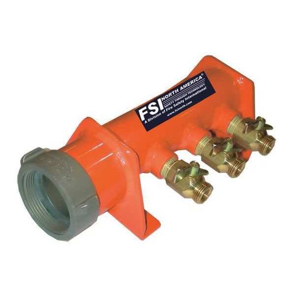 Multi-Manifold Water Unit, Aluminum/Brass, Fsi, Mfr#: F-MMU253
