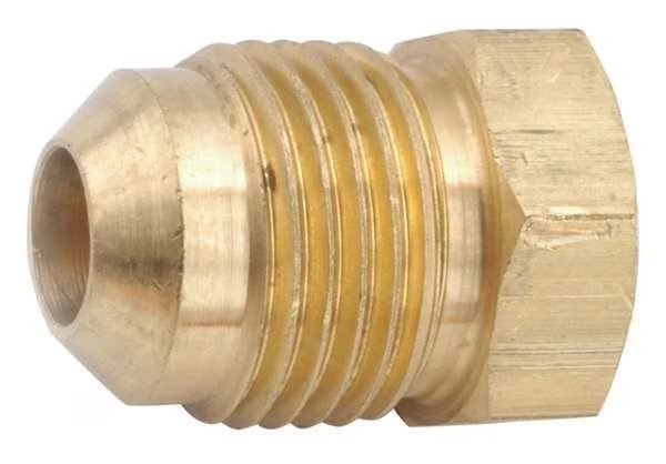 3/8" Male Flare Low Lead Brass Plug, EnjoyTool Select, Mfr#: 704039-06