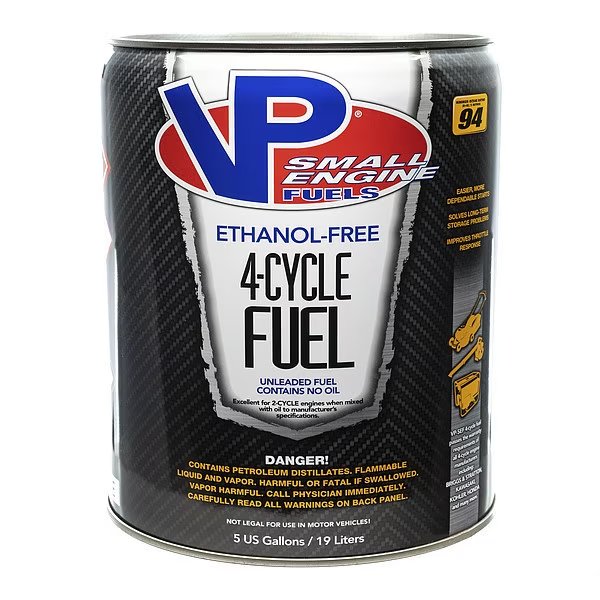 Small Engine Fuel, 4 Cycle, 5 gal., Vp Racing Fuels, Mfr#: 6202