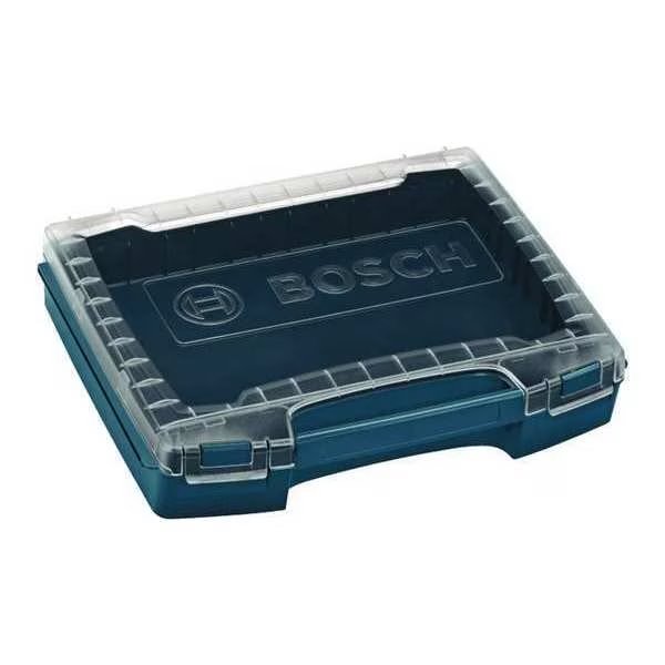 i-BOXX Tool Box, Plastic, Blue, 14 in W x 12-1/2 in D x 3 in H, Bosch, Mfr#: I-BOXX72