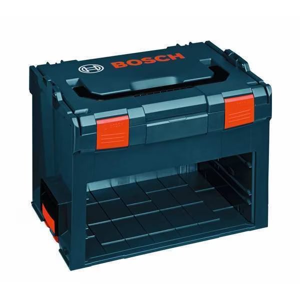 L-BOXX Tool Box, Plastic, Blue, 17-1/2 in W x 14 in D x 12 in H, Bosch, Mfr#: L-BOXX-3D