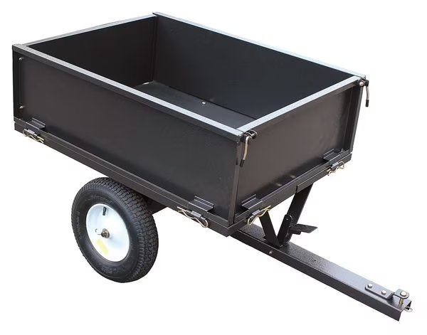 Dump Cart, 10 cu.ft., 500 lb., Pneumatic, EnjoyTool Select, Mfr#: 46V231