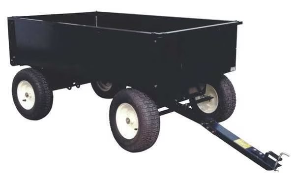 Dump Cart, 18 cu.ft., 2000 lb., Pneumatic, EnjoyTool Select, Mfr#: 46V232