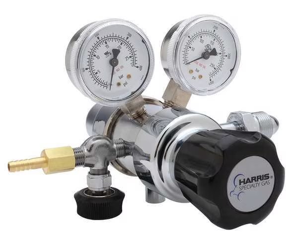Specialty Gas Regulator, Two Stage, CGA-346, 0 to 50 psi, Use With: Medical Air, Harris, Mfr#: KH1028