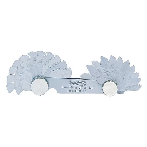 Screw Pitch Gage, Thread Angle 60 degrees, Insize, Mfr#: 4820-122