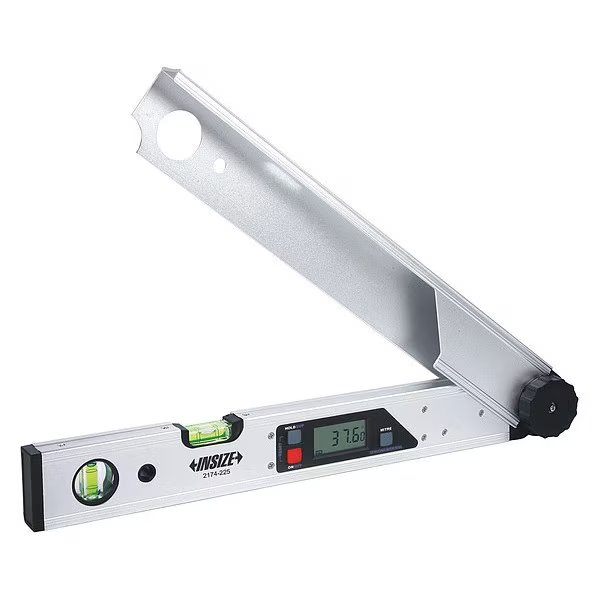 Electronic Protractor, LCD, Insize, Mfr#: 2174-225