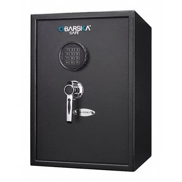 Security Safe, 1.54 cu ft, 45.4 lb, Not Rated Fire Rating, Barska, Mfr#: AX13098