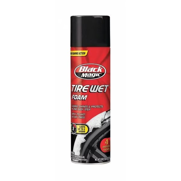 Tire Cleaner, 18 oz. Container Size, Black Magic, Mfr#: 80002220