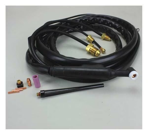 Tig Torch Kit, 250 Amp, American Torch Tip, Mfr#: 20-25-R