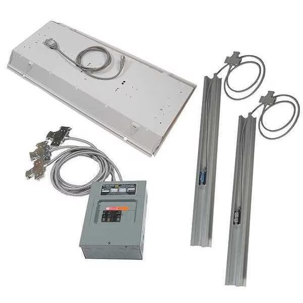 Modular Wiring Kit, 16in W x 16in H, White, Porta-King, Mfr#: MODKITVK1-16x16-W