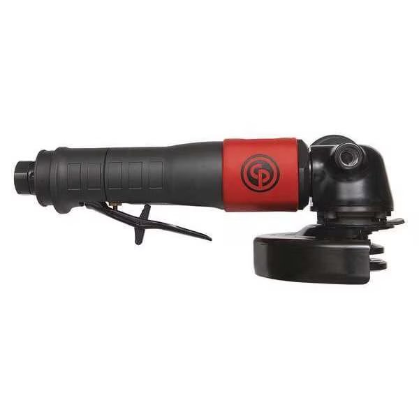 Angle Angle Grinder, 1/4 in NPT Female Air Inlet, Heavy Duty, 12,000 RPM, 1.1 hp, Chicago Pneumatic, Mfr#: CP7545C