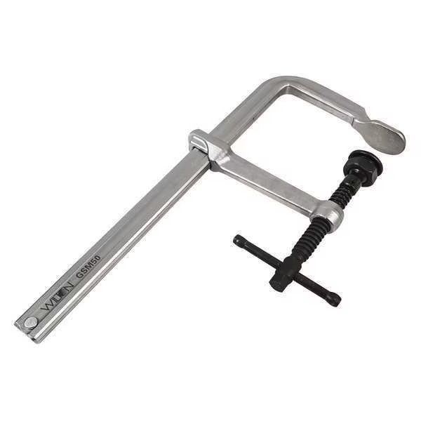 20 in Bar Clamp, Drop Forged Steel Handle and 5 1/2 in Throat Depth, Wilton, Mfr#: GSM50