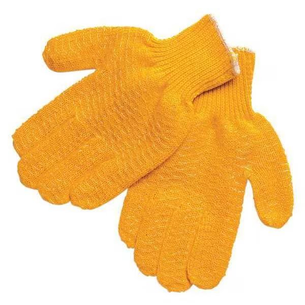 Knit Gloves, L, Terry/Polyester, PK12, Mcr Safety, Mfr#: 9675L