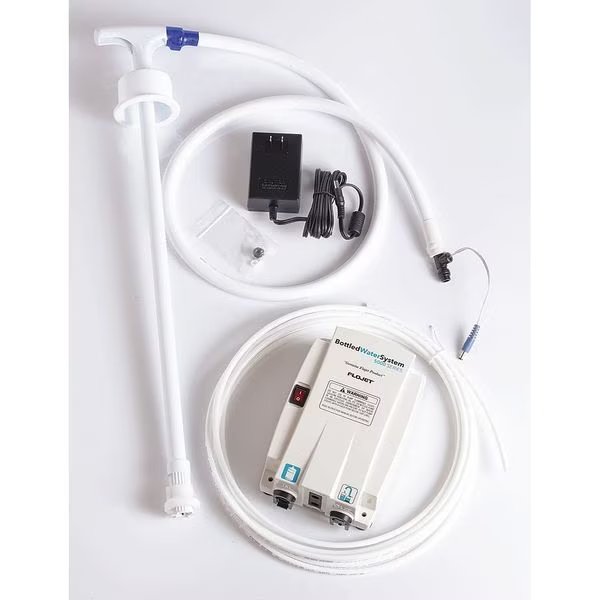 Dispensing Pump, Floor Standing, 2-3/4in.H, Flojet, Mfr#: BW5000-000G