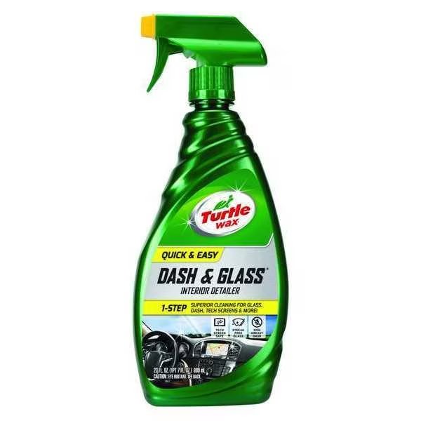 Dash and Glass Cleaner, 23 oz., Clear, Turtle Wax, Mfr#: T930