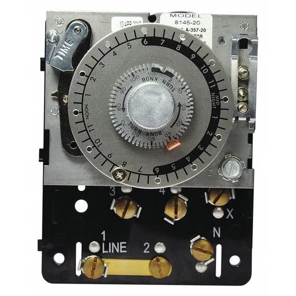 Defrost Timer Control, SPDT, 40A, Paragon, Mfr#: 8145-20M