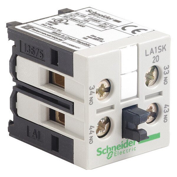 Contactor Adder Deck 2No, Schneider Electric, Mfr#: LA1SK20