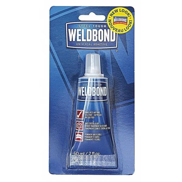 Glue, White, 6 to 12 hr Full Cure, 5.4 oz, Bottle, Weldbond, Mfr#: 058951500988