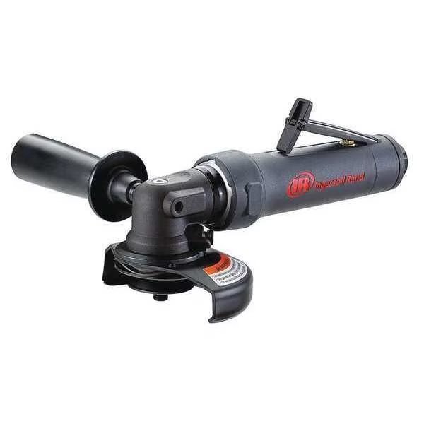 Angle Angle Grinder, 3/8 in NPT Female Air Inlet, Heavy Duty, 12,000 RPM, 1.0 hp, Ingersoll-Rand, Mfr#: M2A120RP64