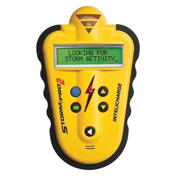 Lightning Detector, 3-13/32 in. W, 14 oz., Skyscan, Mfr#: StormPro2