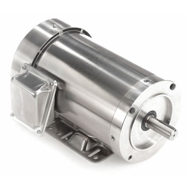Washdown Motor, 3 HP, 3470 RPM, Leeson, Mfr#: 191492.00