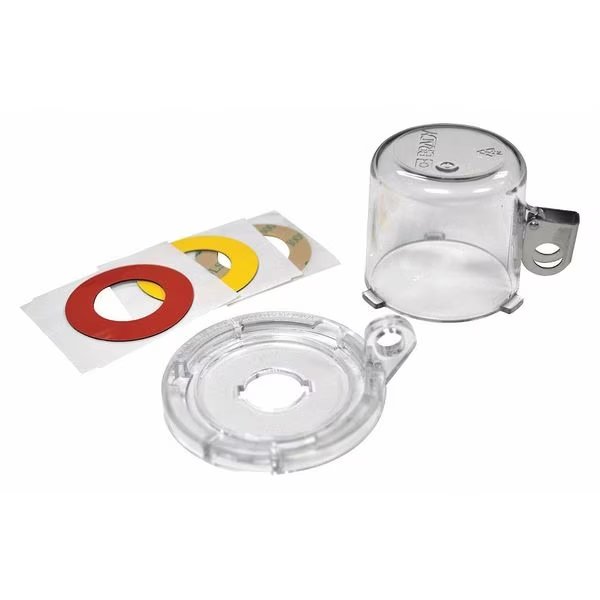 Push Button Lockout, Clear, 2-1/2