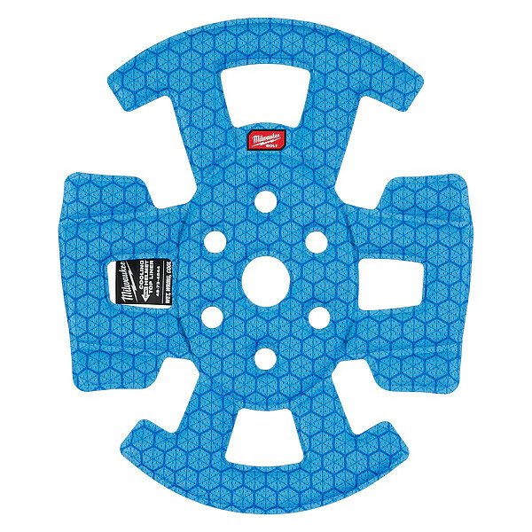 Helmet Liner, Polyester, Blue, Milwaukee Tool, Mfr#: 48-73-4544
