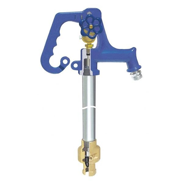 Frost Proof Yard Hydrant, 54" L, Cast Iron, Simmons, Mfr#: 802SB