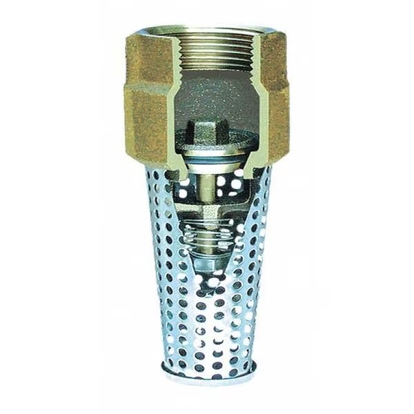 1-1/2" NPT Bronze Foot Valve, Simmons, Mfr#: 456SB