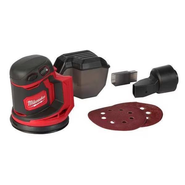 M18 Random Orbit Sander, 18V, Cordless, Tool-Only, Milwaukee Tool, Mfr#: 2648-20